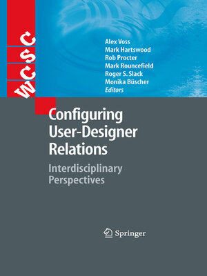 cover image of Configuring User-Designer Relations